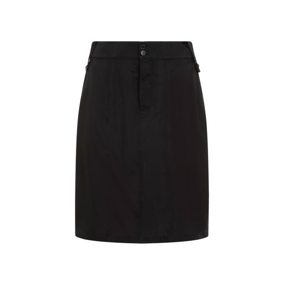 Saint Laurent Black Cupro Skirt - NWT - Picture 1 of 3